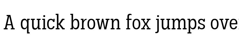 Preview of FONTSPRING DEMO - Palo Slab Cond Regular font