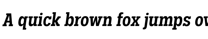 Preview of FONTSPRING DEMO - Palo Slab Cond Semibold Oblique Regular font