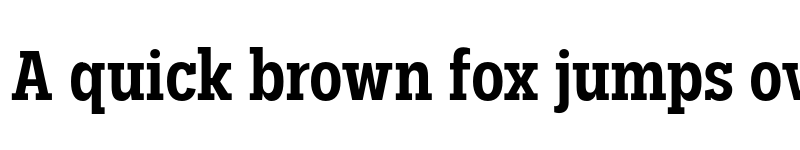 Preview of FONTSPRING DEMO - Palo Slab Cond Semibold Regular font