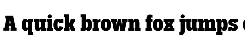 Preview of FONTSPRING DEMO - Palo Slab Cond Xbold Regular font