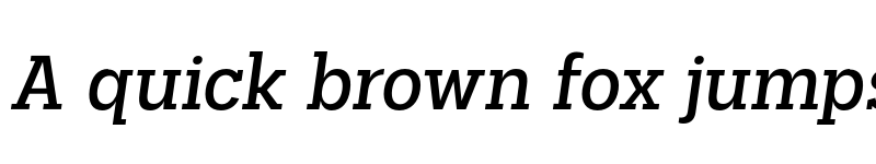 Preview of FONTSPRING DEMO - Palo Slab Medium Oblique Regular font