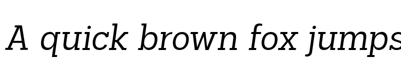 Preview of FONTSPRING DEMO - Palo Slab Oblique Regular font