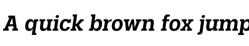 Preview of FONTSPRING DEMO - Palo Slab Semibold Oblique Regular font