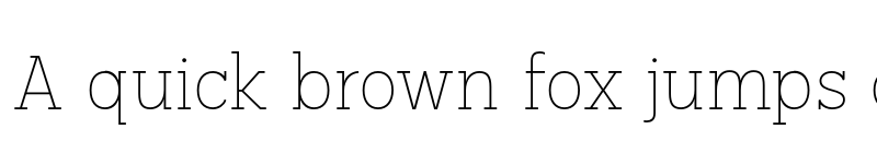 Preview of FONTSPRING DEMO - Palo Slab Thin Regular font