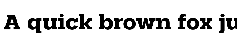 Preview of FONTSPRING DEMO - Palo Slab Wide Bold font