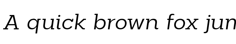 Preview of FONTSPRING DEMO - Palo Slab Wide Italic font