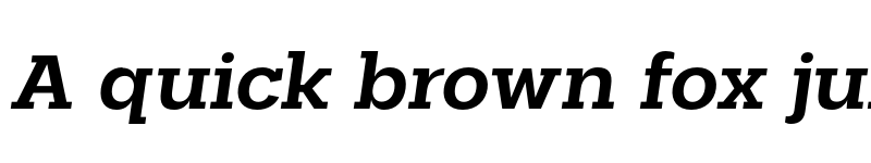 Preview of FONTSPRING DEMO - Palo Slab Wide Semibold Oblique Regular font