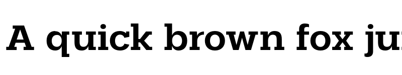 Preview of FONTSPRING DEMO - Palo Slab Wide Semibold Regular font