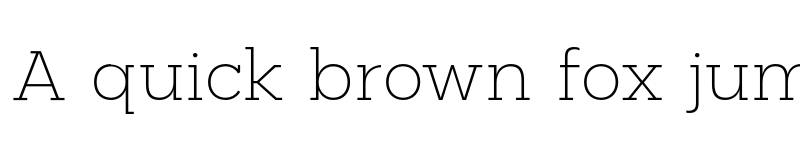 Preview of FONTSPRING DEMO - Palo Slab Wide Xlight Regular font