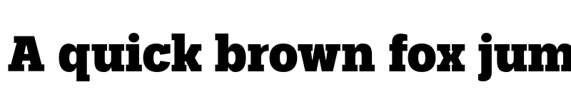 Preview of FONTSPRING DEMO - Palo Slab Xbold Regular font