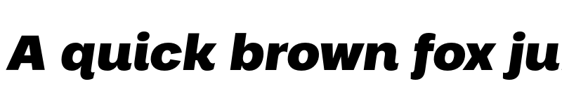 Preview of FONTSPRING DEMO - Palo Wide Extrabold Italic Regular font