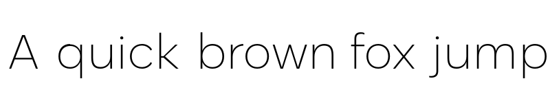 Preview of FONTSPRING DEMO - Palo Wide Extralight Regular font