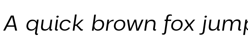 Preview of FONTSPRING DEMO - Palo Wide Italic font