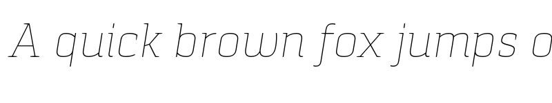 Preview of FONTSPRING DEMO - Pancetta Serif Pro Th Italic font