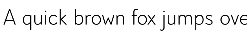 Preview of FONTSPRING DEMO - Pani Sans Light Regular font