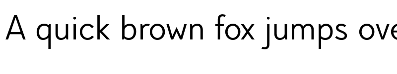 Preview of FONTSPRING DEMO - Pani Sans Regular font