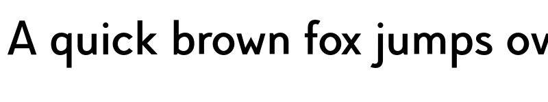 Preview of FONTSPRING DEMO - Pani Sans SemiBold Regular font