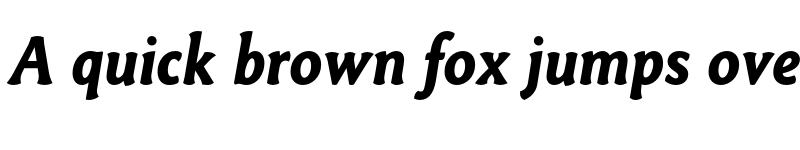 Preview of FONTSPRING DEMO - ParadigmPro-BoldItalic Regular font