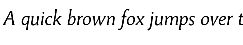 Preview of FONTSPRING DEMO - ParadigmPro-LightItalic Regular font