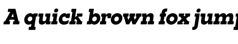 Preview of FONTSPRING DEMO - Paralex Heavy Italic font