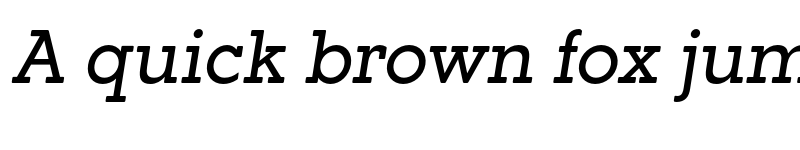 Preview of FONTSPRING DEMO - Paralex Italic font