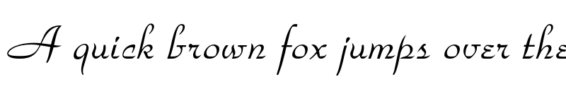 Preview of FONTSPRING DEMO - Park Avenue FS Regular font