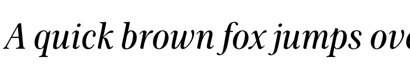 Preview of FONTSPRING DEMO - Patchouli Display Bold Italic font
