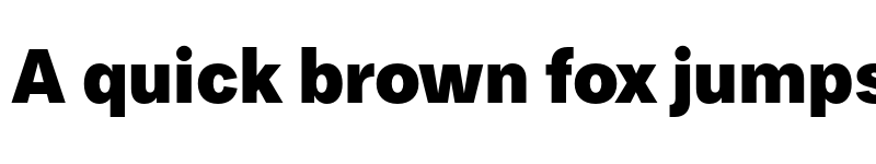 Preview of FONTSPRING DEMO - Paul Grotesk Black Regular font