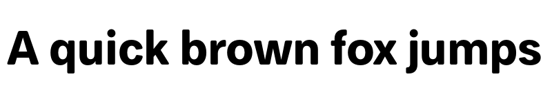 Preview of FONTSPRING DEMO - Paul Grotesk Soft Bold font