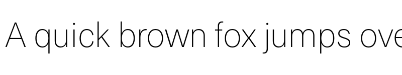 Preview of FONTSPRING DEMO - Paul Grotesk UltraLight Regular font