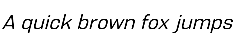 Preview of FONTSPRING DEMO - PCTL9600 Lt Italic font