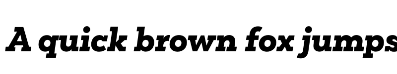 Preview of FONTSPRING DEMO - Peckham Black It Regular font