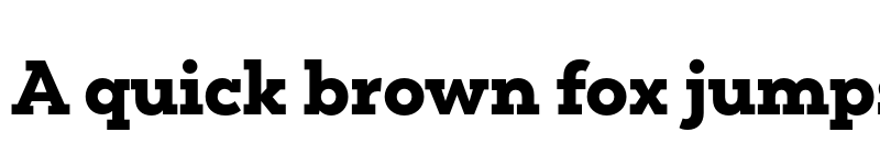Preview of FONTSPRING DEMO - Peckham Black Regular font