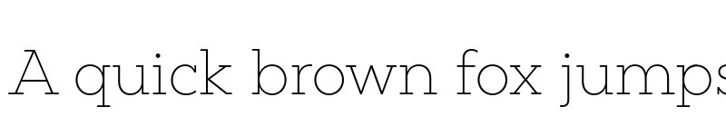 Preview of FONTSPRING DEMO - Peckham ExtraLight Regular font