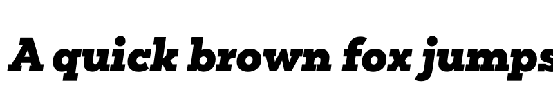 Preview of FONTSPRING DEMO - Peckham Heavy It Regular font