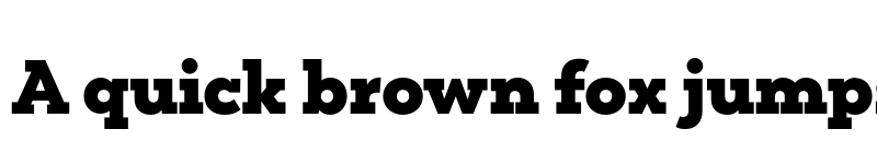 Preview of FONTSPRING DEMO - Peckham Heavy Regular font