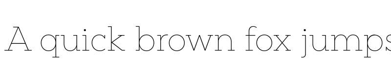 Preview of FONTSPRING DEMO - Peckham Thin Regular font