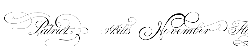 Preview of FONTSPRING DEMO - PenabicoWords Regular font