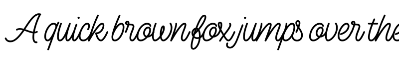 Preview of FONTSPRING DEMO - Perfume Pen 3 Bold font