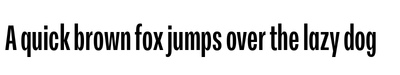 Preview of FONTSPRING DEMO - Peridot Latin Compressed Bold font