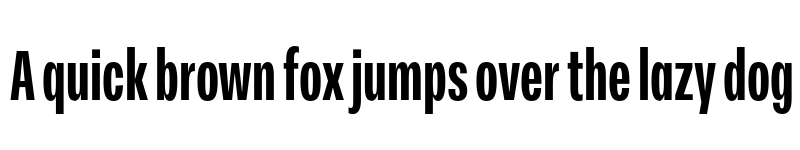 Preview of FONTSPRING DEMO - Peridot Latin Compressed ExBold Regular font