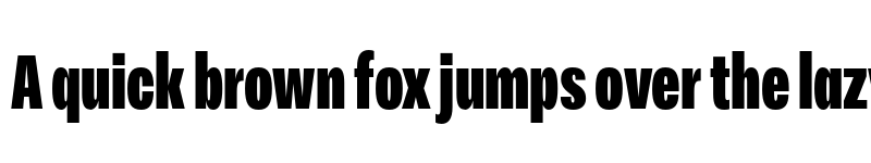 Preview of FONTSPRING DEMO - Peridot Latin Compressed Heavy Regular font