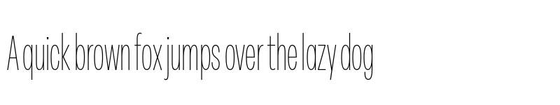 Preview of FONTSPRING DEMO - Peridot Latin Compressed Thin Regular font