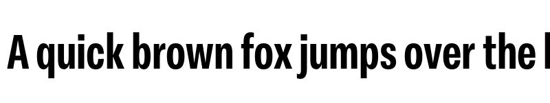 Preview of FONTSPRING DEMO - Peridot Latin Condensed ExBold Regular font
