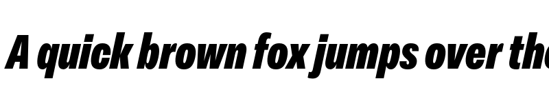 Preview of FONTSPRING DEMO - Peridot Latin Condensed Heavy Italic font