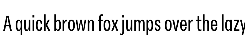 Preview of FONTSPRING DEMO - Peridot Latin Condensed Medium Regular font