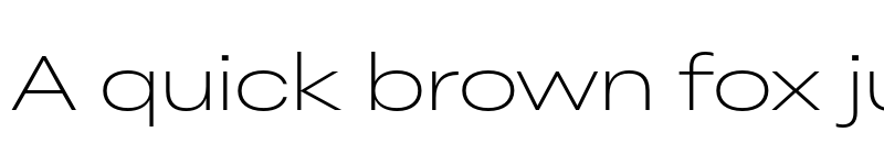 Preview of FONTSPRING DEMO - Peridot Latin Extended ExLight Regular font