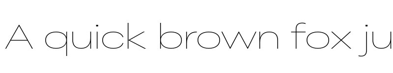 Preview of FONTSPRING DEMO - Peridot Latin Extended Thin Regular font