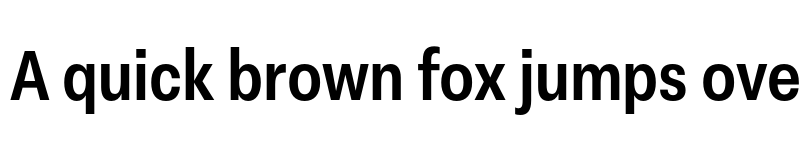 Preview of FONTSPRING DEMO - Peridot Latin Narrow Bold font