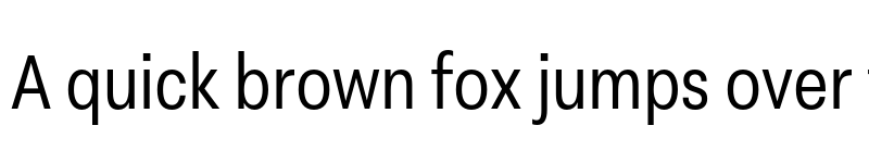 Preview of FONTSPRING DEMO - Peridot Latin Narrow Regular font